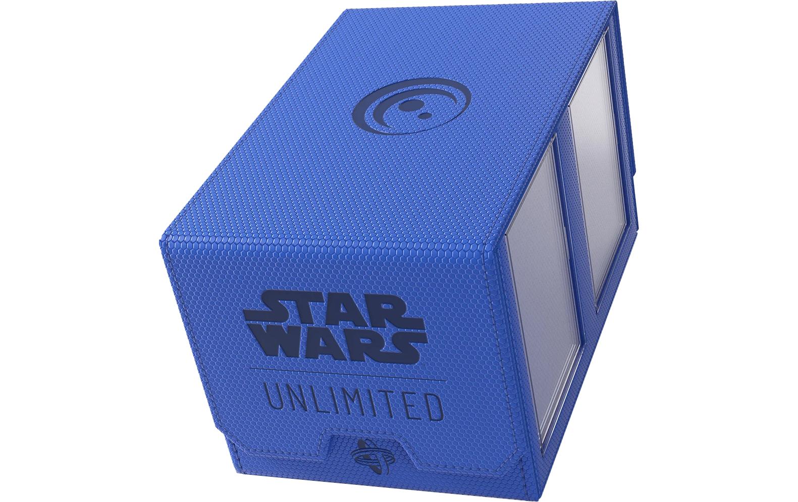 Kartenbox Star Wars: Unlimited Double Deck Pod blauZweiseitige Premium-Deckbox
