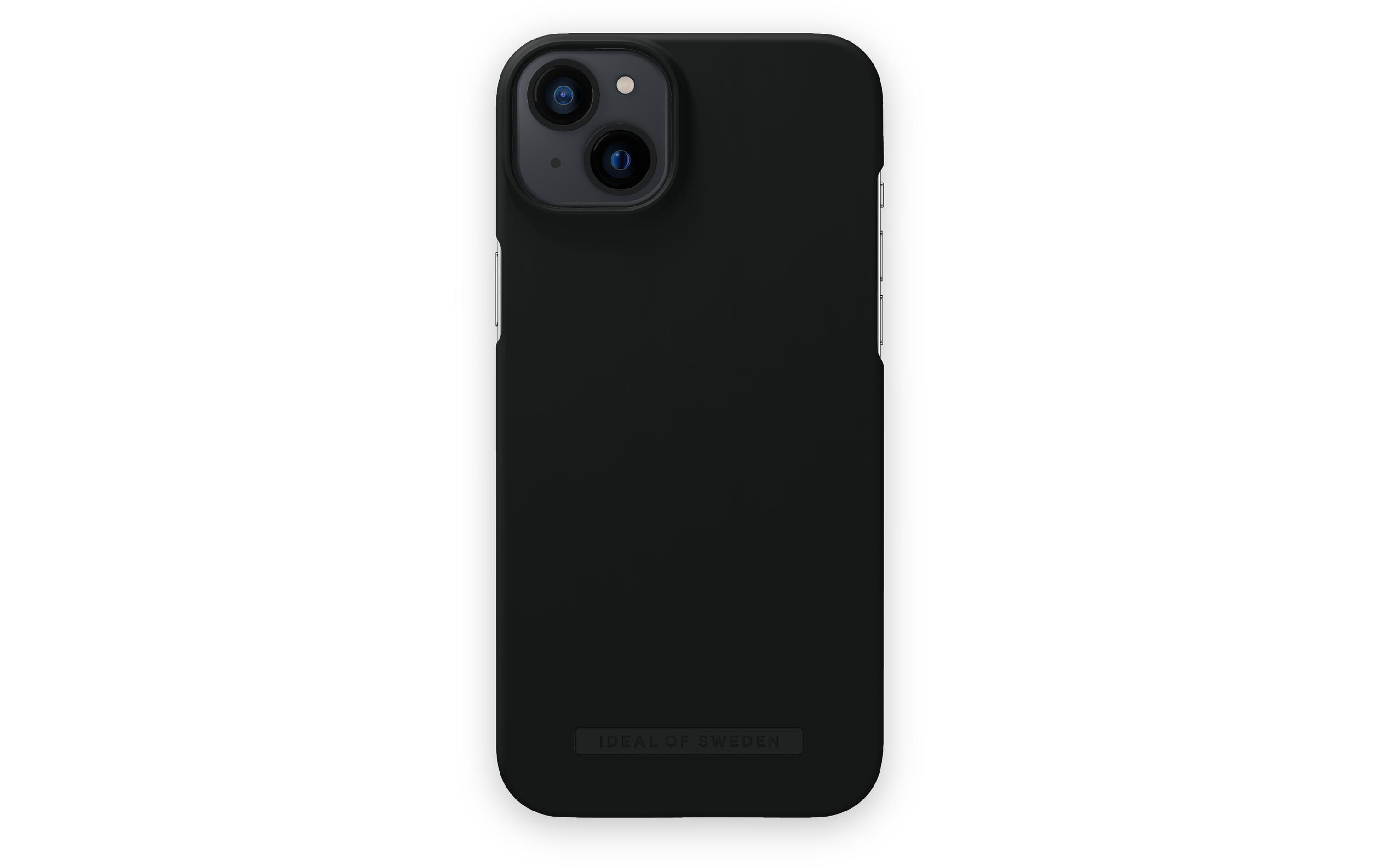 Back Cover Coal Black iPhone 14 PlusPolycarbonat-Backcover im Matte-Schwarzem-Look