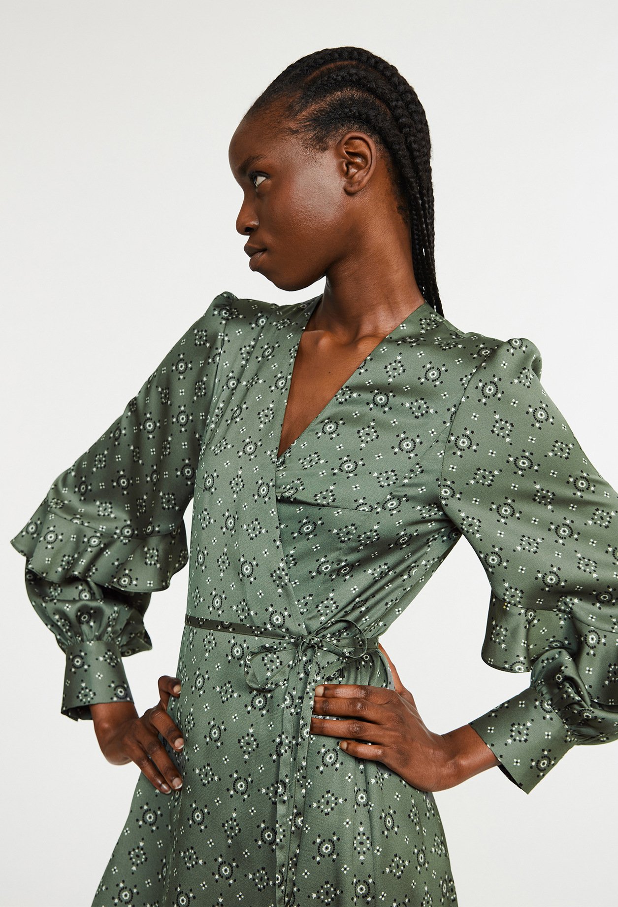 Robe longue cache c&oelig;ur