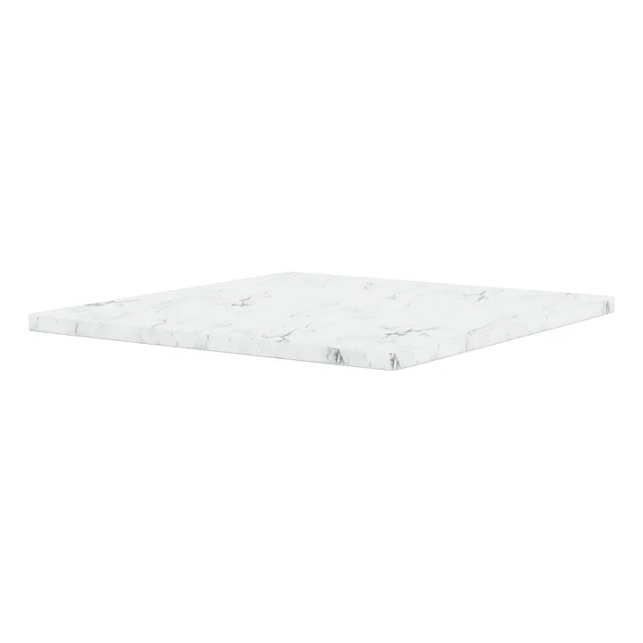 Montana Furniture Top panel pour module Panton wire | Marbré blanc