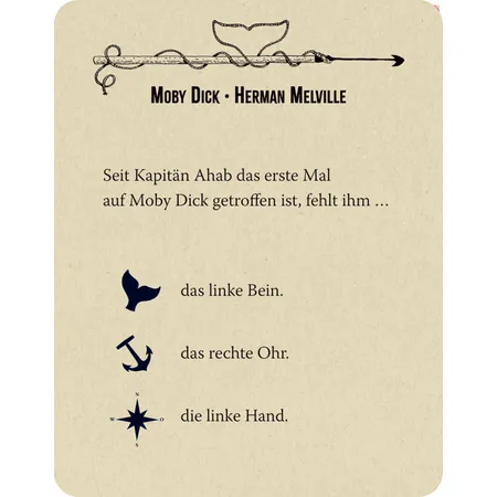 Coppenrath Verlag Schachtelspiel: Moby Dick - Das Quiz