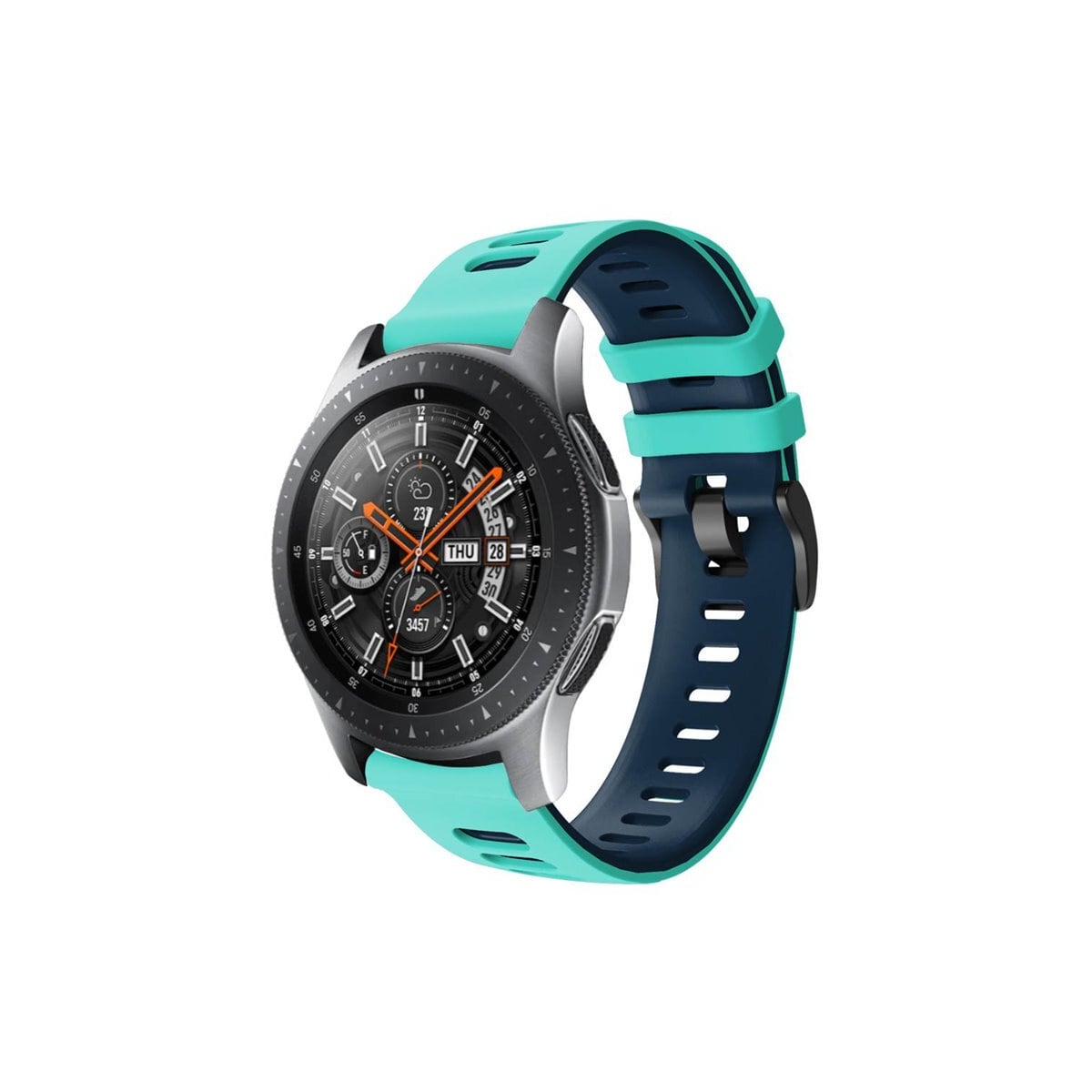 Twin Sport armbånd Samsung Galaxy Watch 46 - Mynte/svart