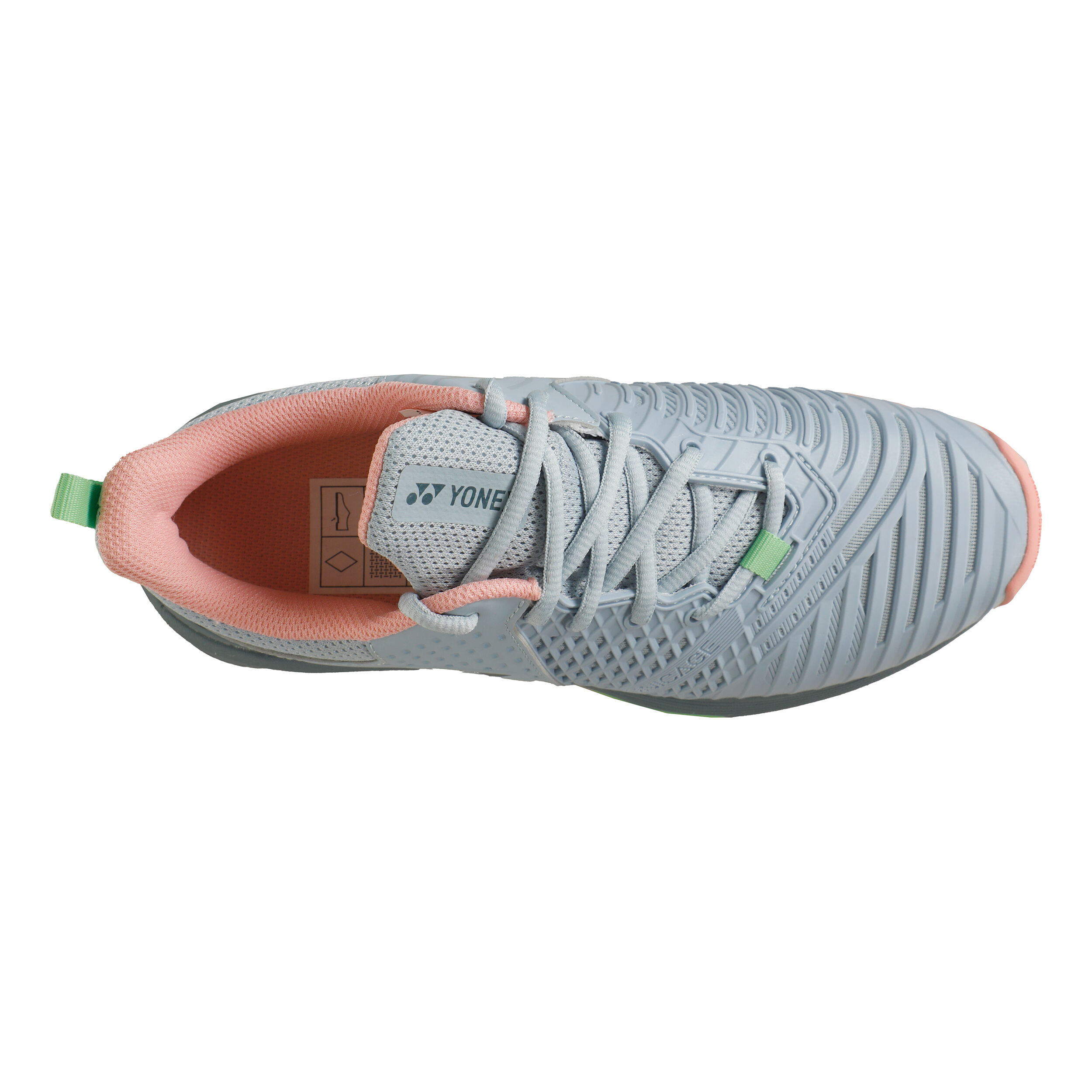 Yonex Sonicage 3 Chaussures Padel Femmes - Bleu Clair , Abricot