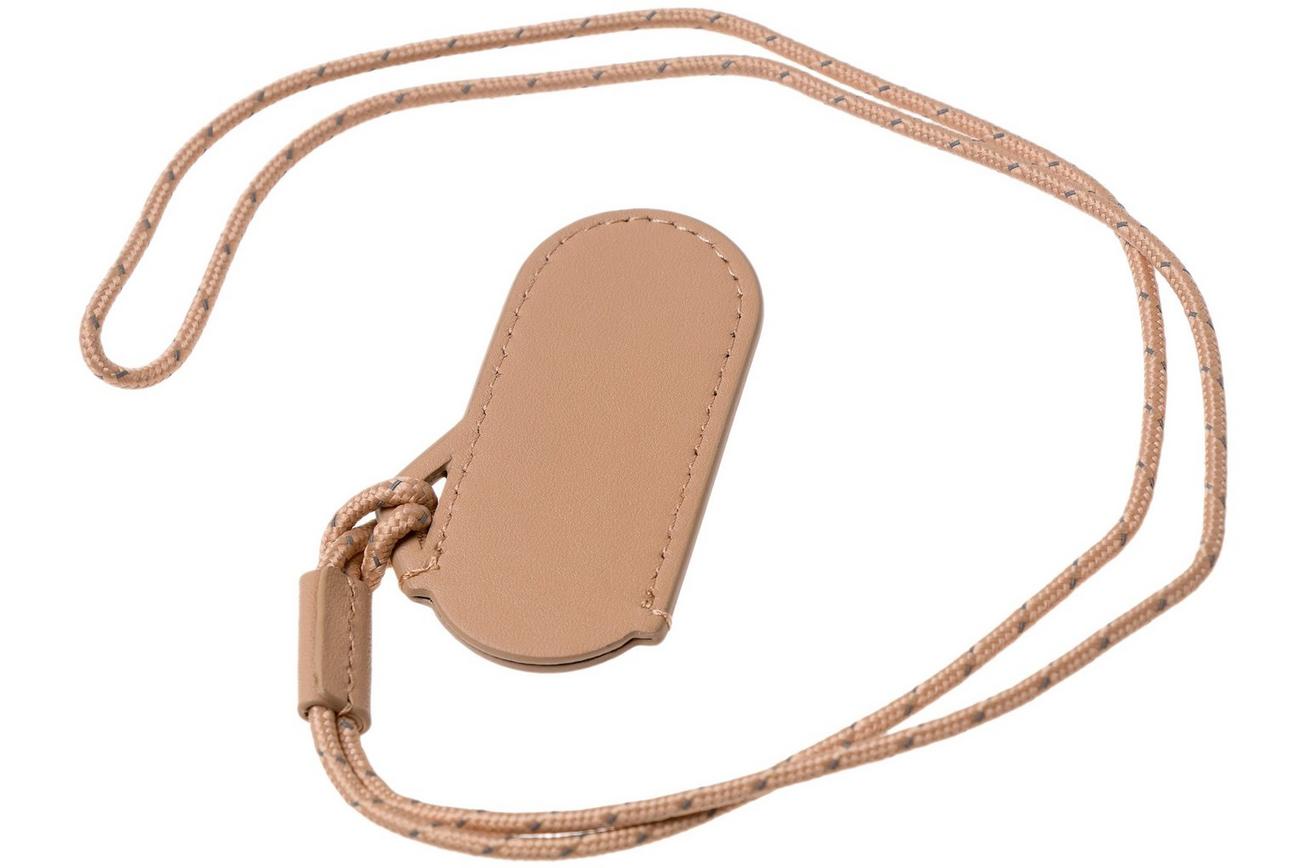 Victorinox Classic Colors lederen etui, Wet Sand 4.0670.49