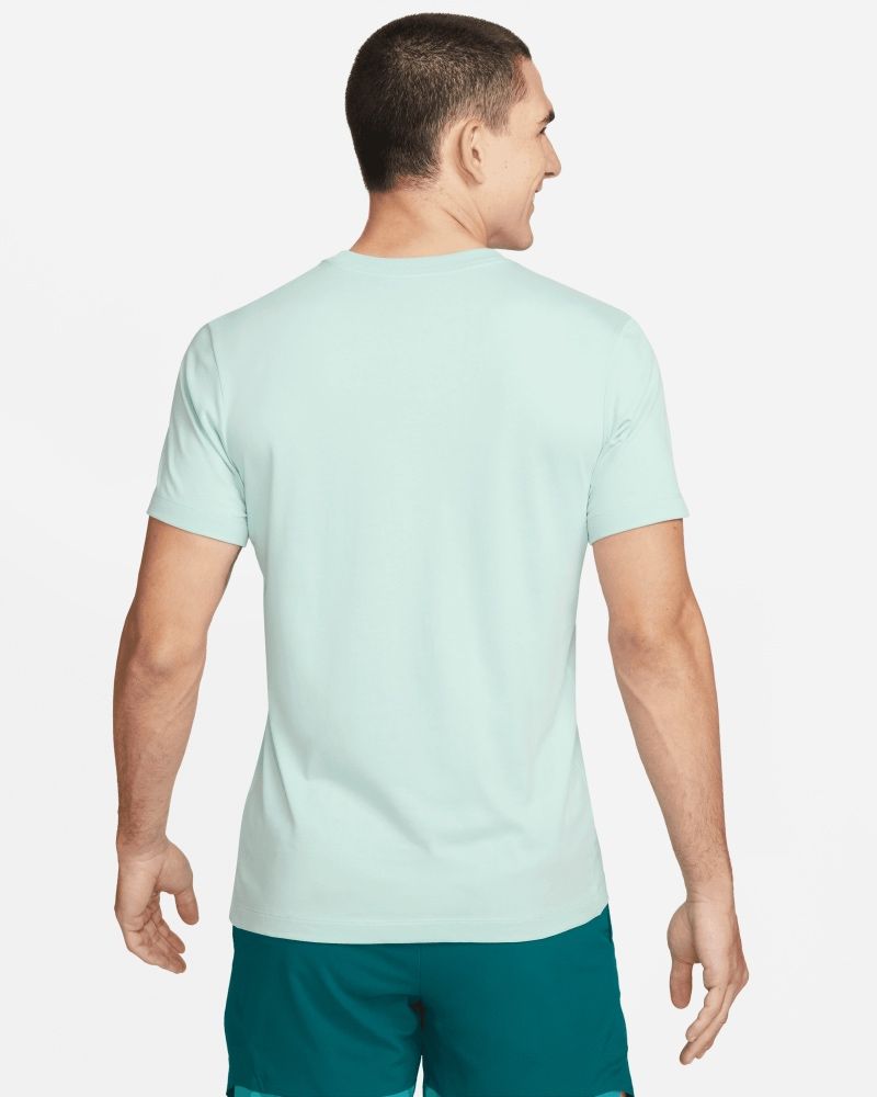 T-shirt Nike NikeCourt Vert pour homme