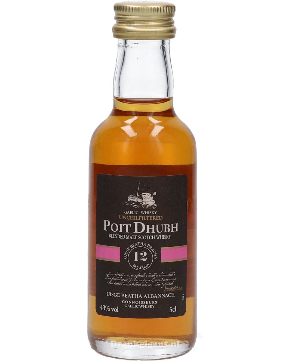 Poit Dhubh 12 Year Mini 5 cl