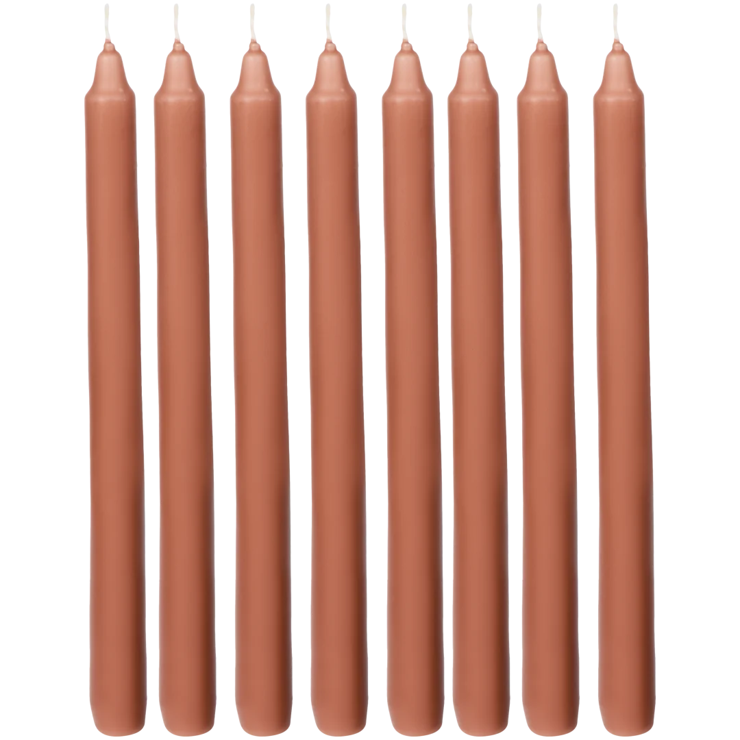 Dinerkaarsen 29 cm | 8 stuks | diverse kleuren
