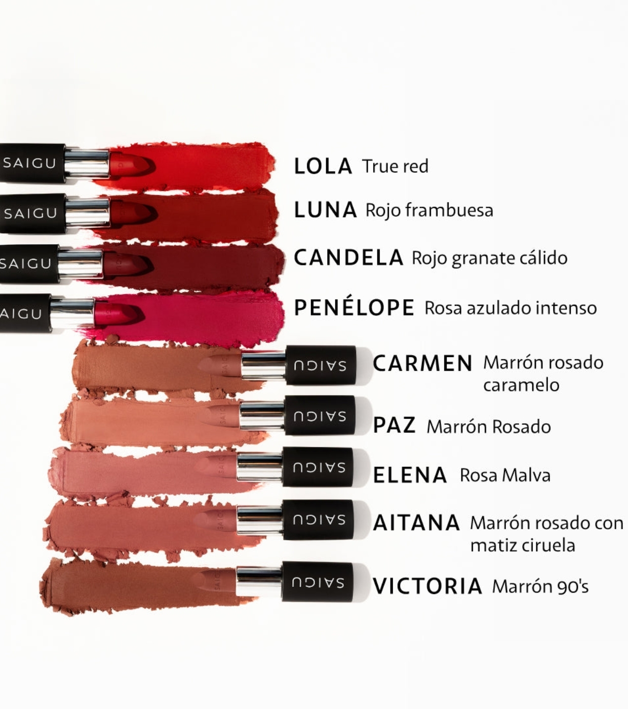 Saigu Cosmetics - Batom Velvet - Aitana