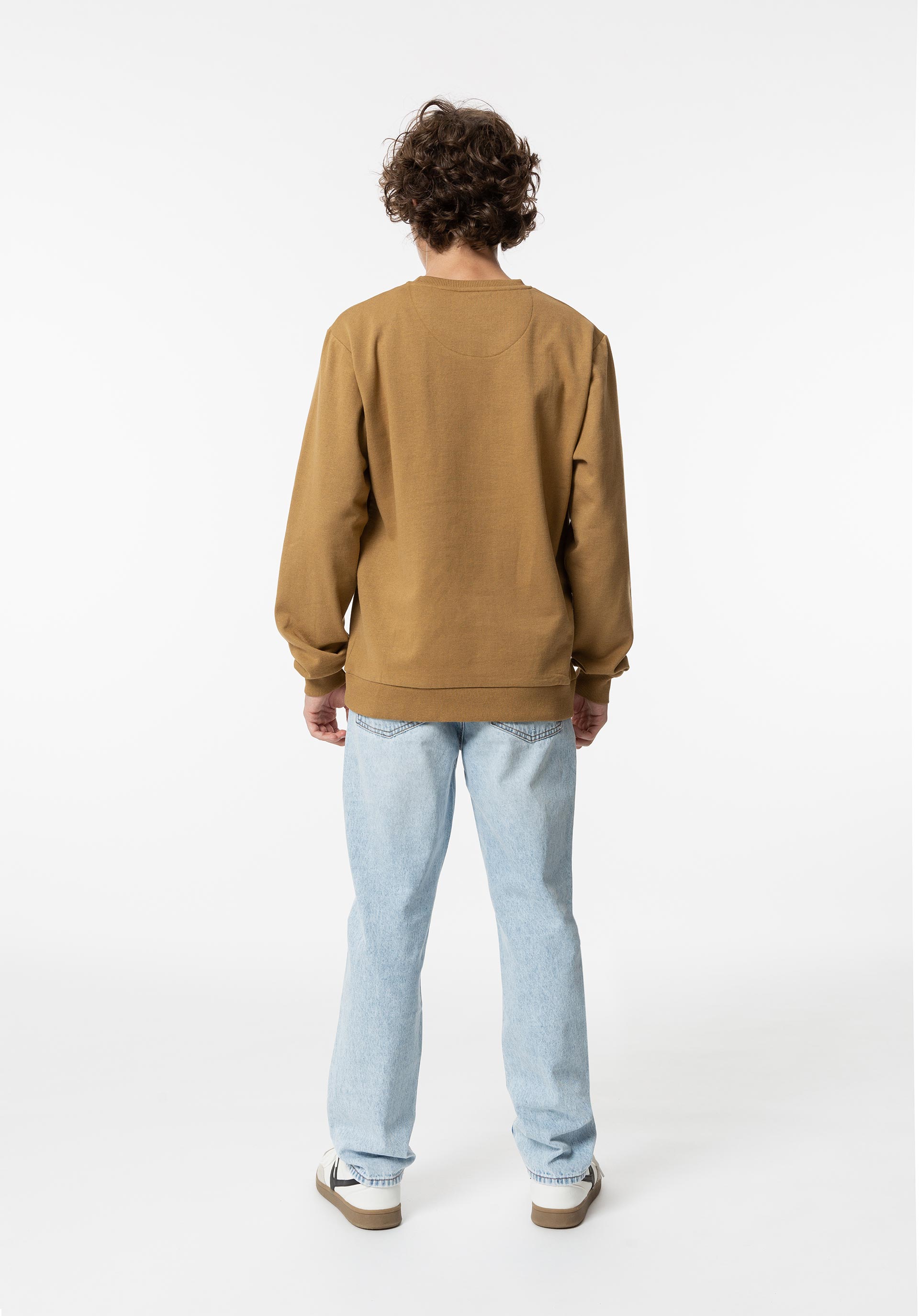 Jeans Relaxed Fit com Rasgões