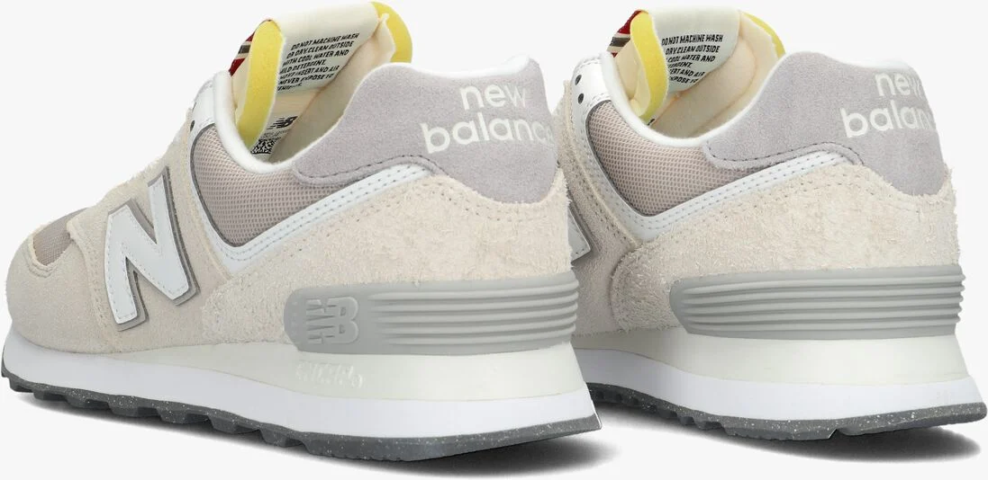 NEW BALANCE witte new balance lage sneakers u574 d