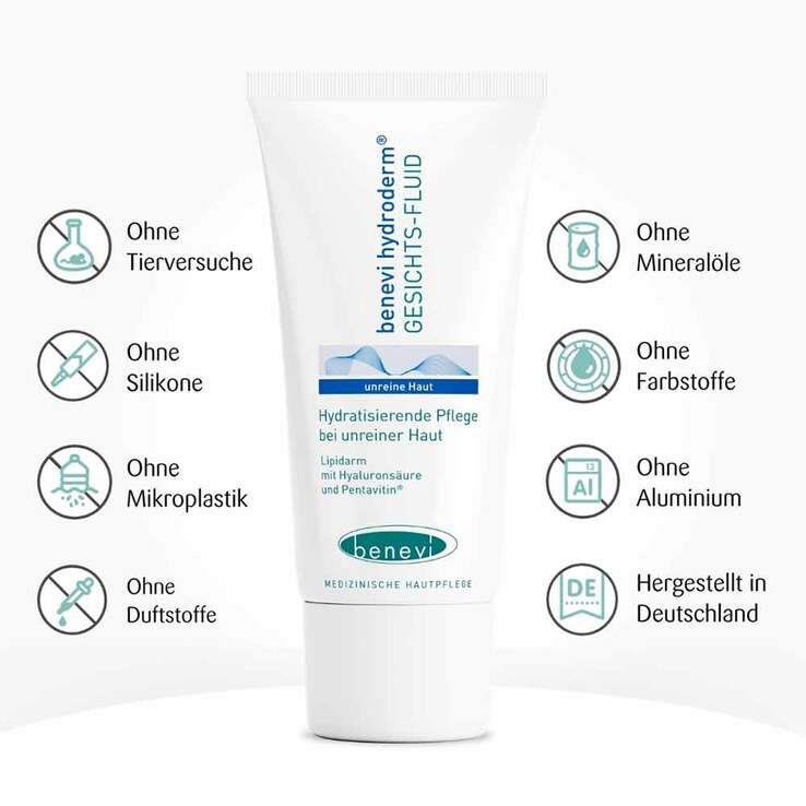 Benevi Hydroderm Gesichts Fluid, 50 ml