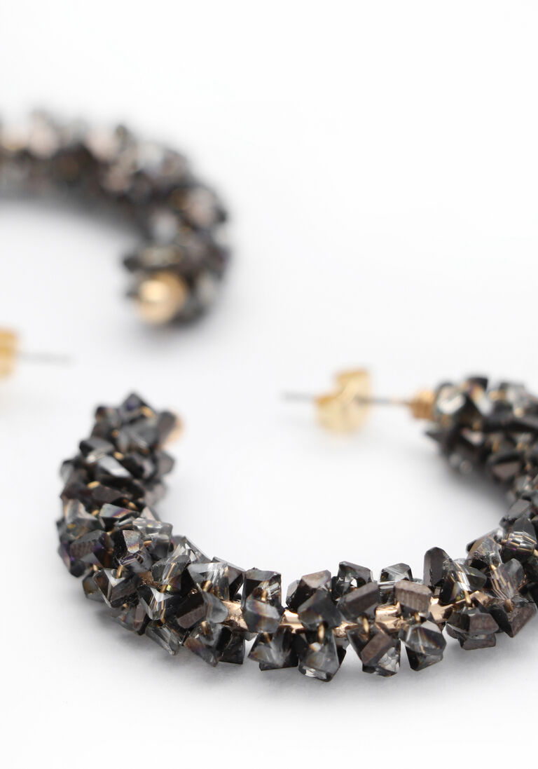 NOTRE-V gouden notre-v oorbellen earring stones