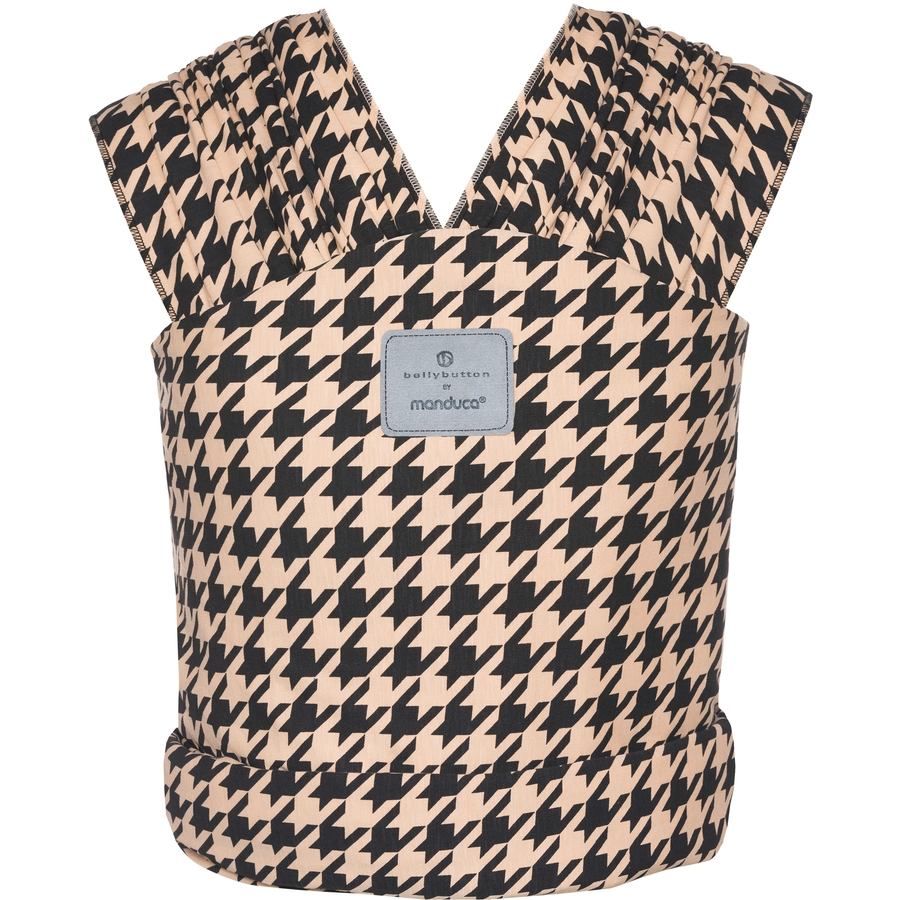 manduca Babytragetuch Sling by bellybutton PepitaBlack