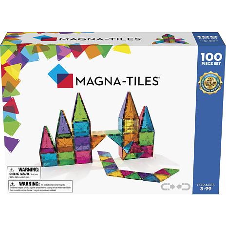 Magna-Tiles magnetisk byggesæt - 100 dele