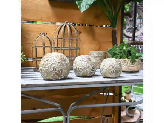 Boule décorative motifs 