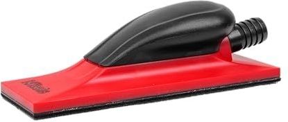 NTools SPO Handschuurmachine met afzuiging 198 x 70 mm | Handschuurblok | Stofvrij slijpen: zuiggatsysteem en verstelbare slangaansluiting
