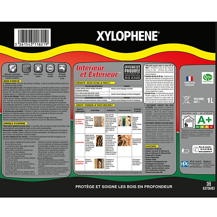 Traitement extérieur multi-usages Xylophene 1L