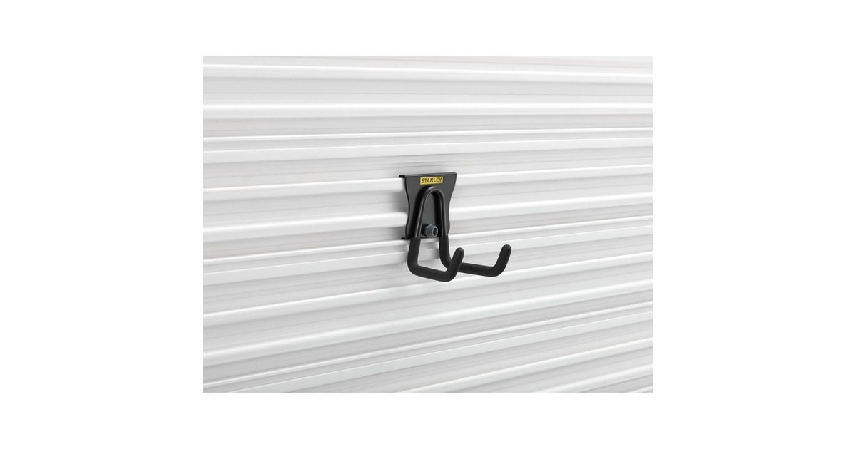 StanleyTrack Wall - Universele haak medium houder  (Zwart)