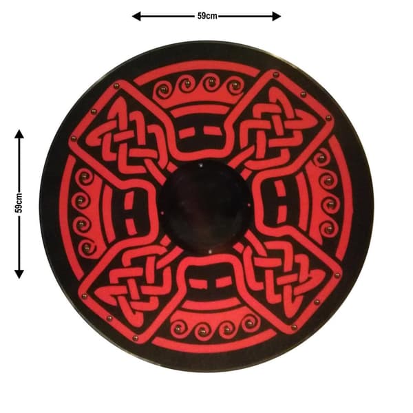 Ancient Tribal Medieval Armor Wooden Shield SWE156