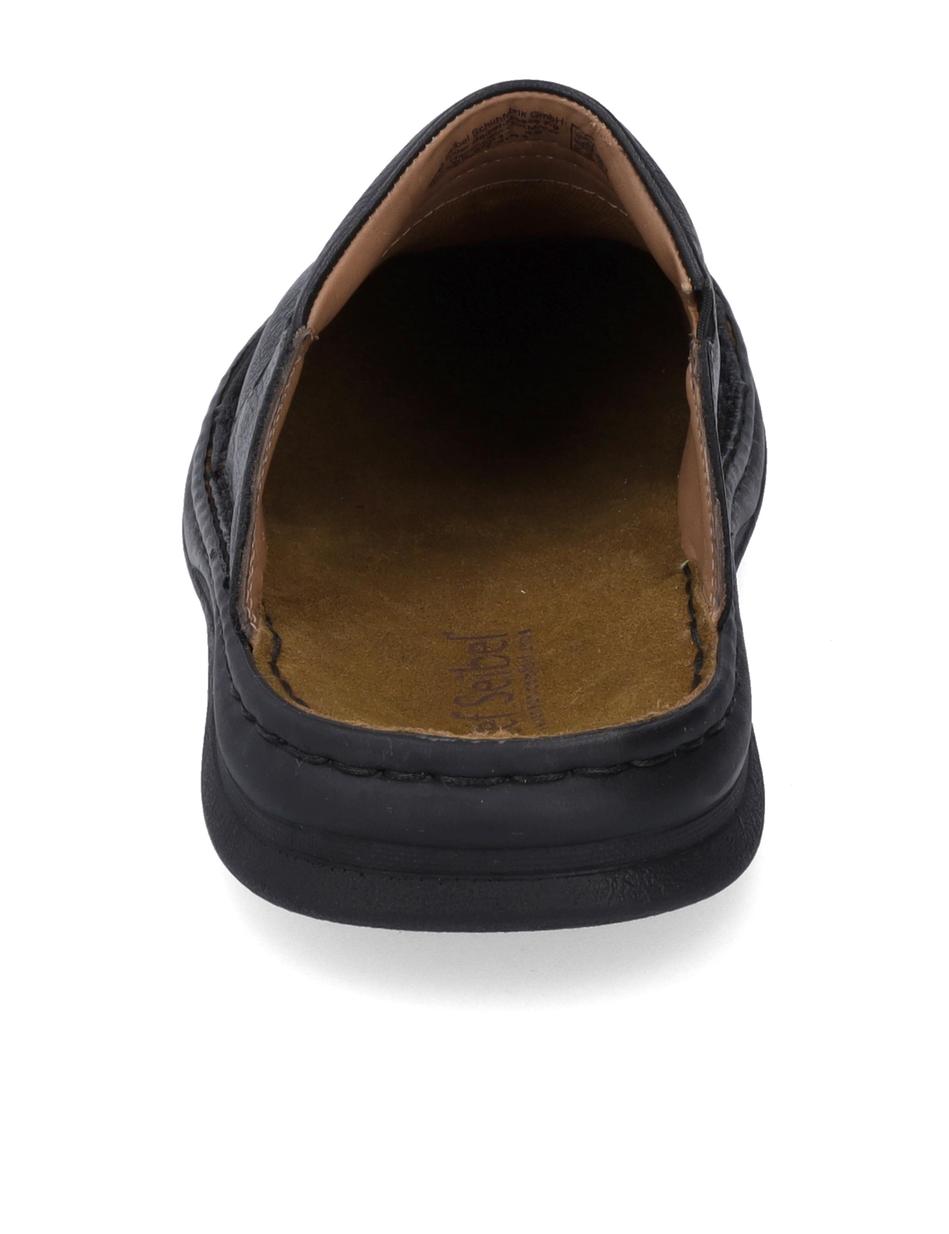 Clog Klaus, schwarz/cognac