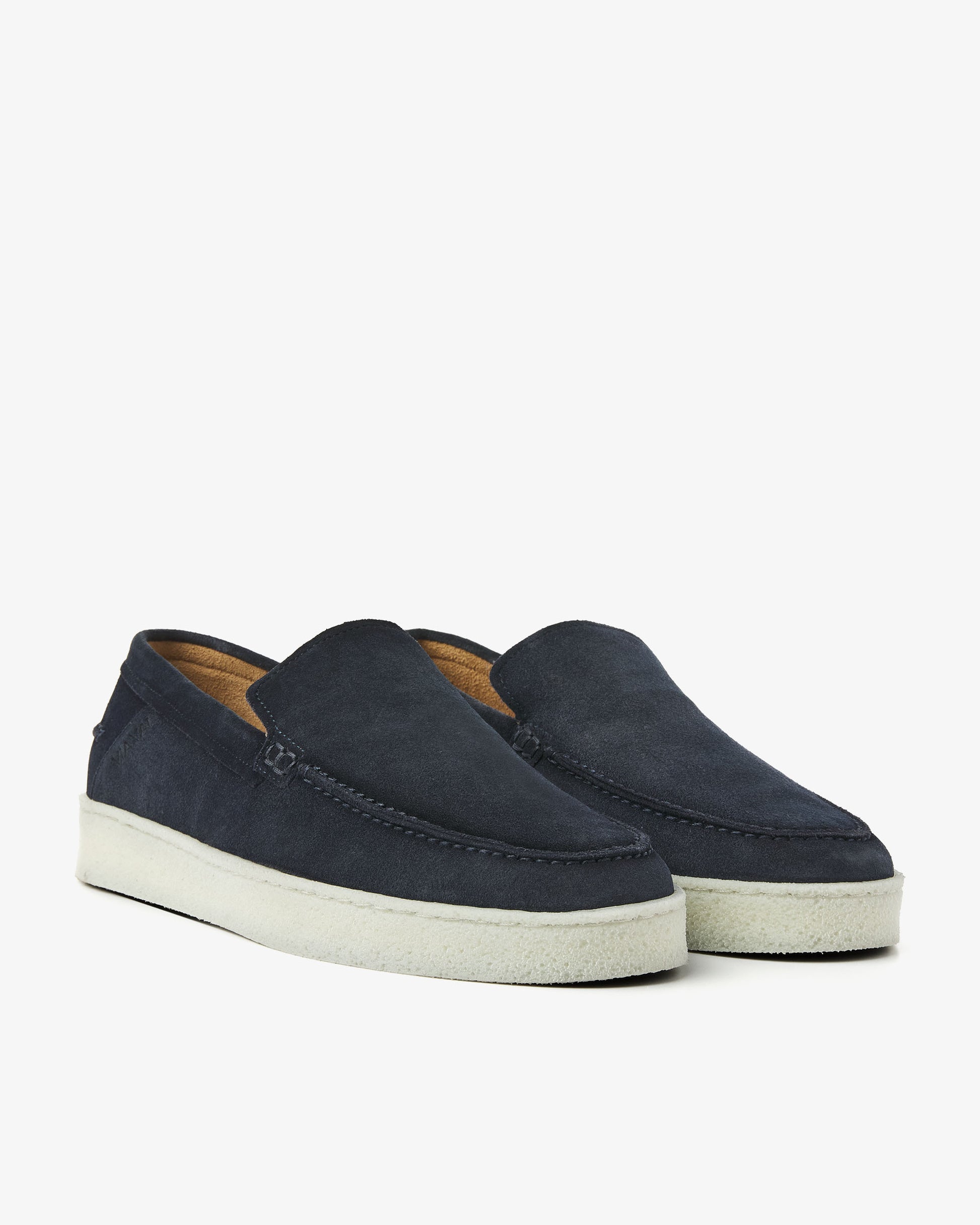 VIA VAI blauwe heren loafers Zane Tyler