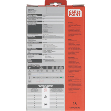 Carpoint BX-1D acculader 12v  max. laadstroom 3.8 ampère