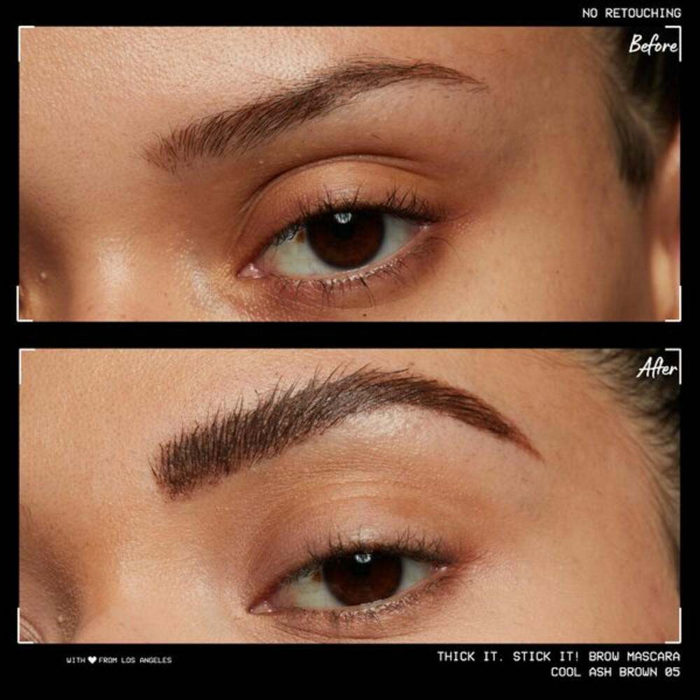 NYX Thick It Stick It Wenkbrauwgel Mascara Cool Ash7 ml