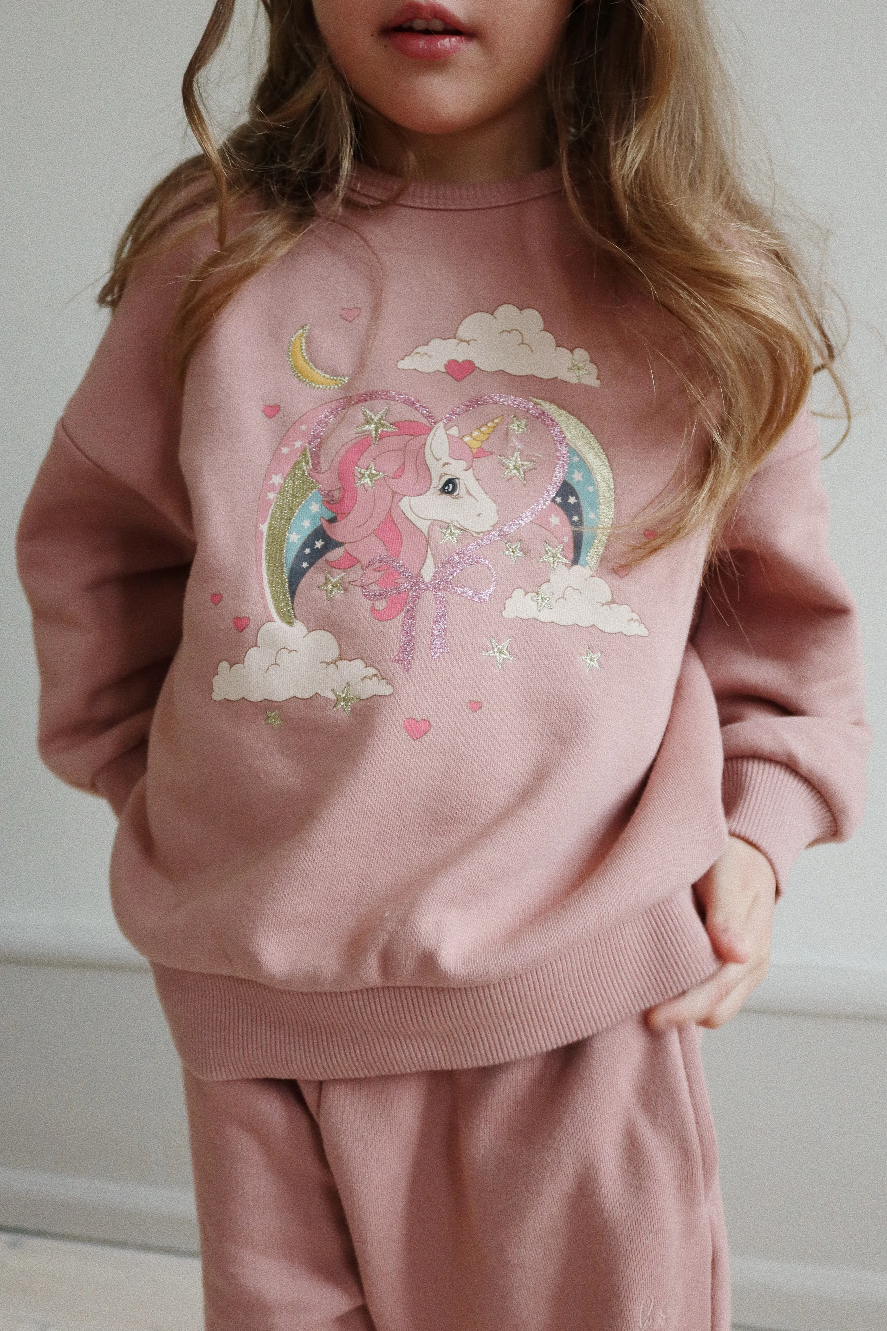 LOU SWEATSHIRT - MAHOGANY ROSE - 6M