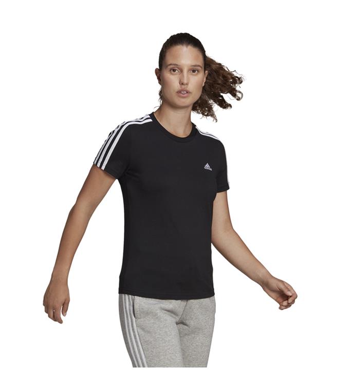 adidas Women Essentials Slim 3-Stripes T-Shirt