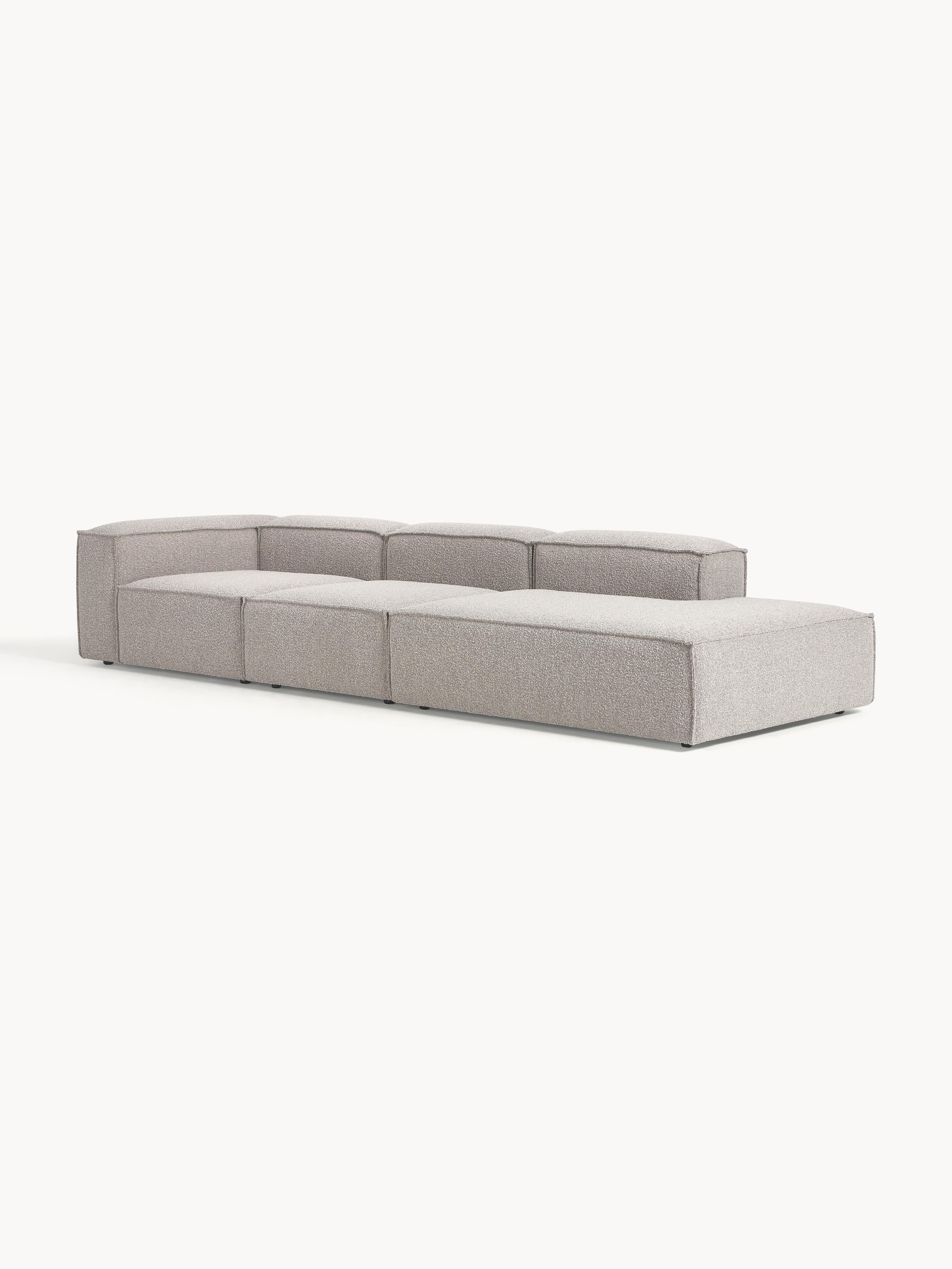 Modulaire XL chaise longue Lennon van bouclé