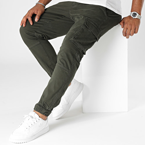 Pantalon Cargo Cam Stage Vert Kaki