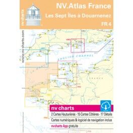NV CHARTS - FR4 LES SEPT ILES A DOUARNENEZ