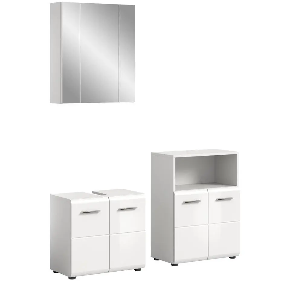 Hioshop Ice badkamer I66 wit hoogglans- wit