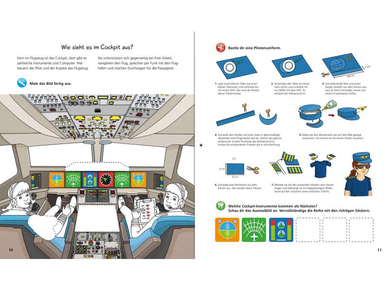 Ravensburger Kinder-Sachbuch WWW Aktiv-Heft Flugzeuge Kinder-Sachbuch