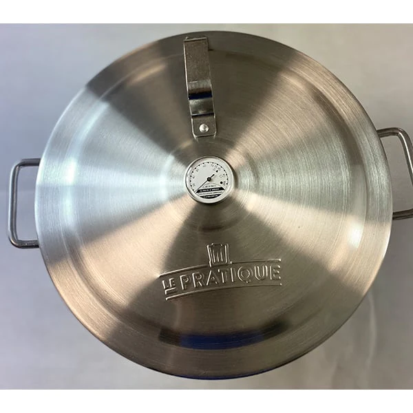 Set cuiseur 40 L 12 bocaux avec réchaud gaz, thermomètre à cadran et p