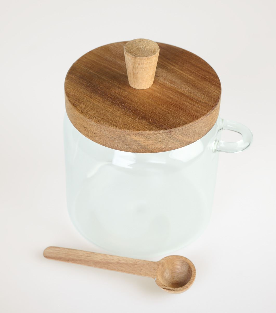 Oppbevaringskrukke transparent - 400 ml