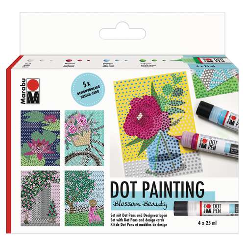 MARABU DOT PEN Themen 4er-Sets