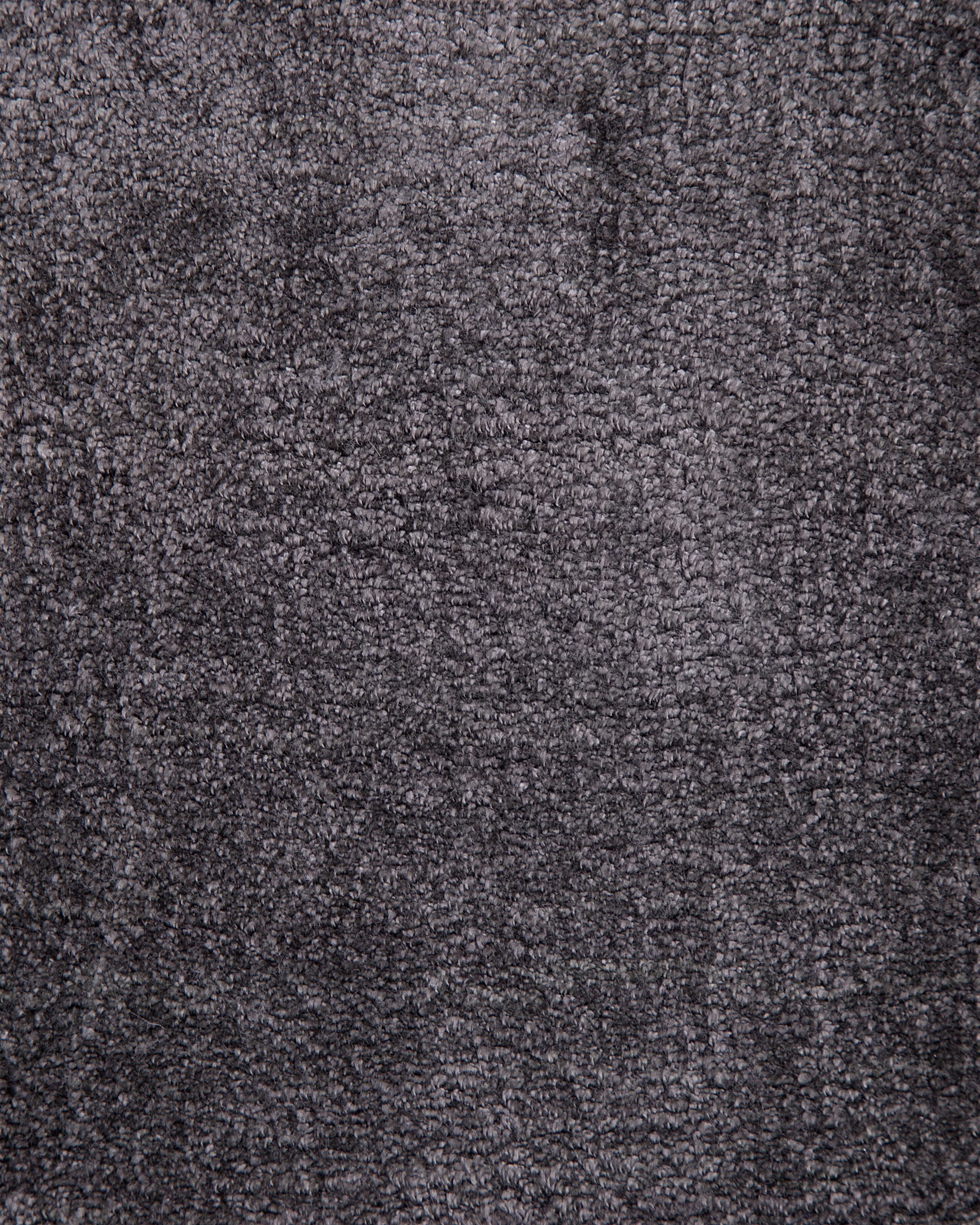 Vloerkleed GESI II Donkergrijs 160 x 230 cm Viscose