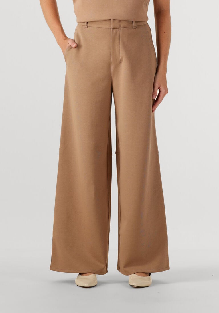 camel max mara wijde broek merlot