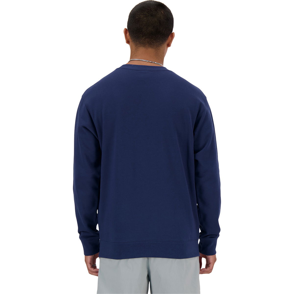 New Balance Small Logo French Terry Crew Sweatshirt Herre