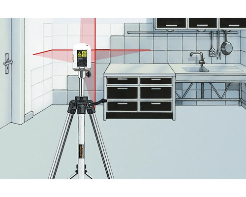 Zwengelstatief Laserliner 120cm VarioStand L