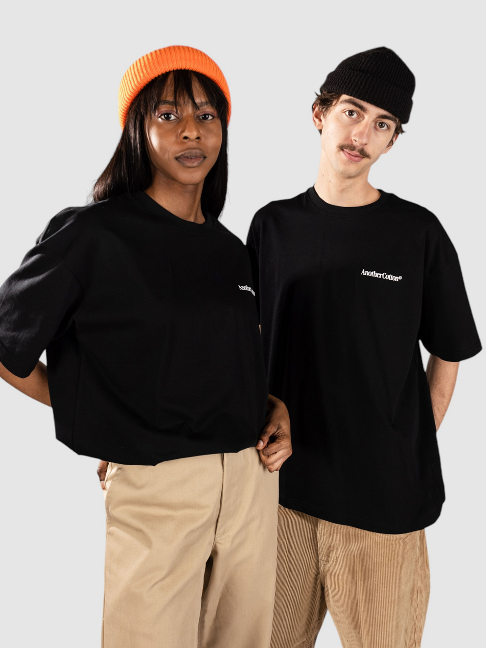 Another Cotton Lab More Espresso T-Shirt black