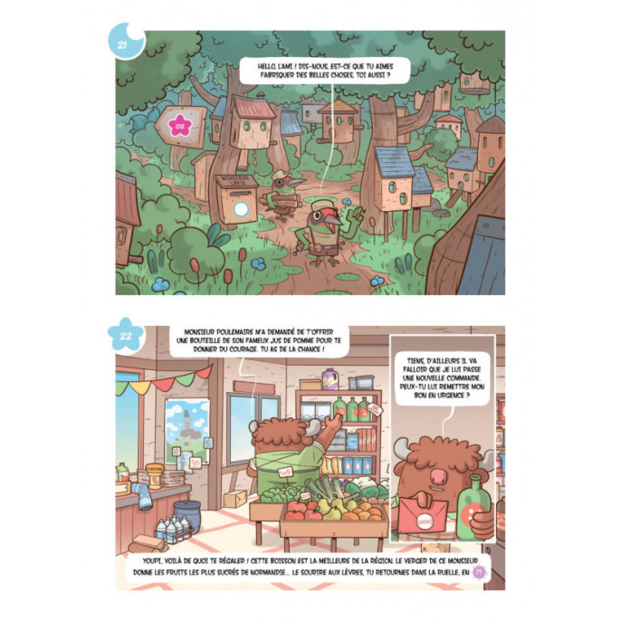 Liguili, Messager Aventurier - La BD dont tu es le Petit Héros