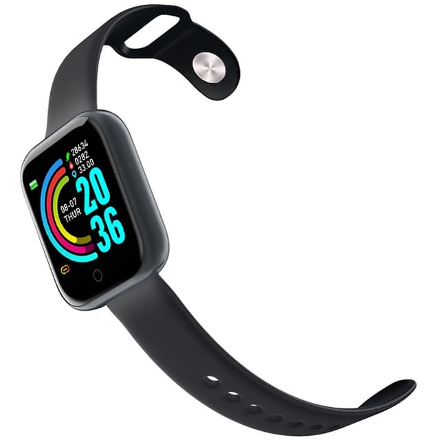 Celly Trainerbeat Smartwatch med två armband Svart + Lila
