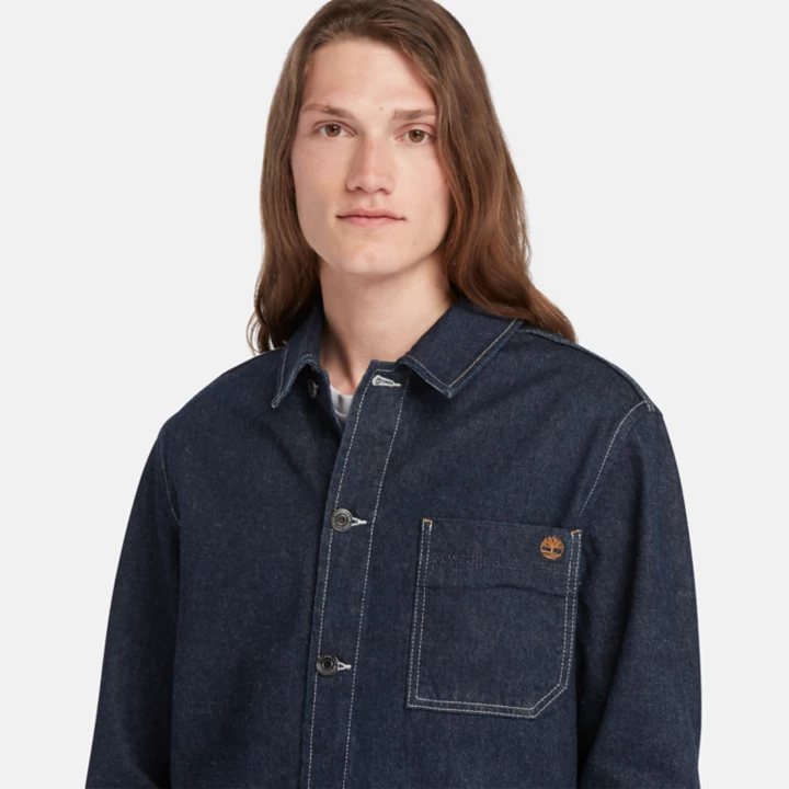 Jaqueta Kempshire Chore Masculina na cor Índigo