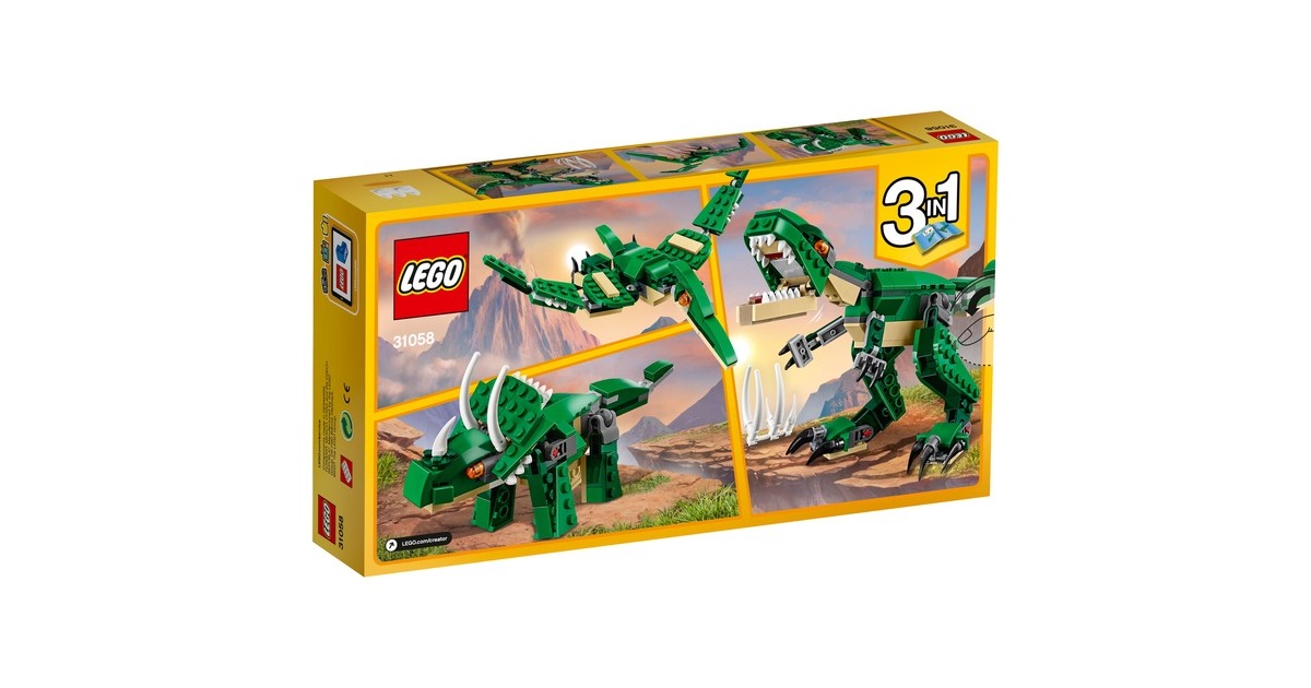LEGOCreator 3-in-1 - Machtige dinosaurussen Constructiespeelgoed  (31058)