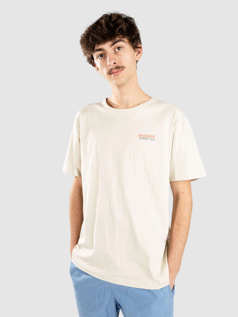 Vissla Sunset Wave T-Shirt bone