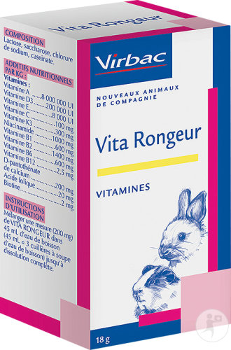 Virbac Vita Rongeur Poudre 18g