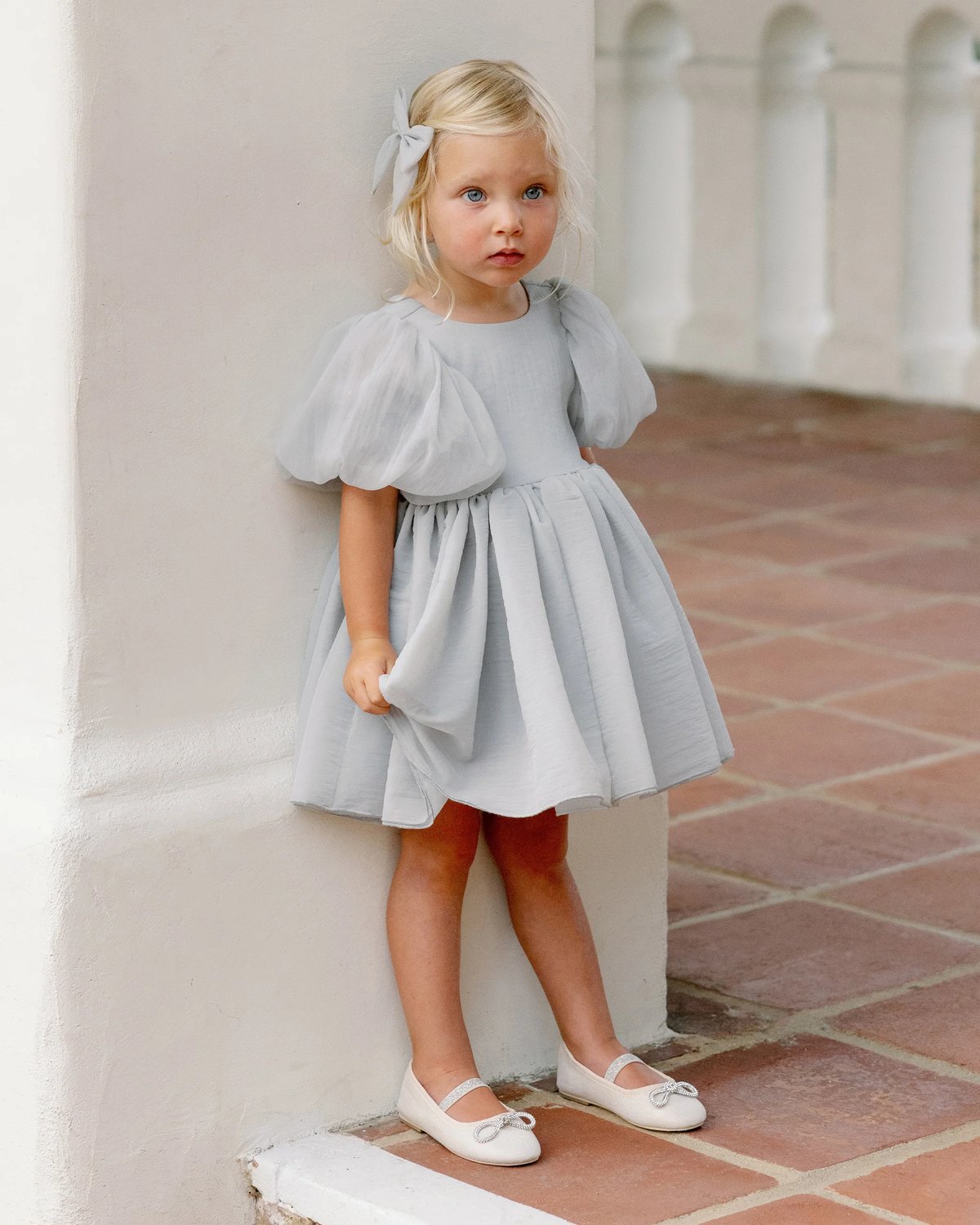 Ballerinasko Barn M/ Glitter – 100% Semsket Skinn | Ballet Flats