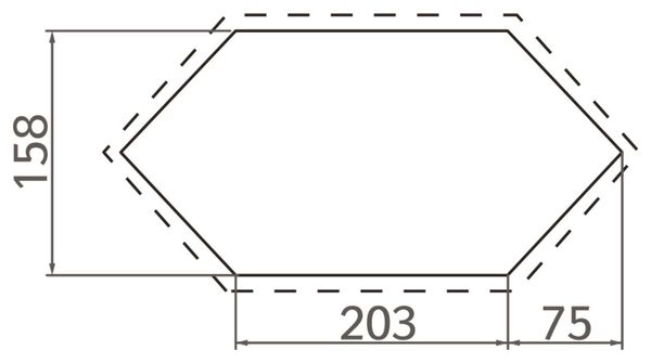 Tapis de Sol Vaude FP Mark UL 3P Gris